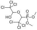 2,2,2-trichloro-1-(2,2,2-trichloro-1-hydroxyethoxy)ethyl phosphonate Structure