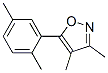 5-(2,5-Dimethylphenyl)-3,4-dimethylisoxazole 结构式