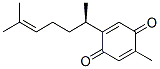 2-[(R)-1,5-Dimethyl-4-hexenyl]-5-methyl-1,4-benzoquinone 结构式