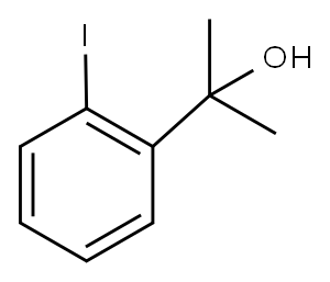 2-(2-碘苯基)-2-丙醇, 69352-05-2, 结构式