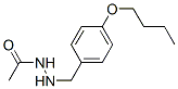 N'-(p-Butoxybenzyl)acetohydrazide 结构式