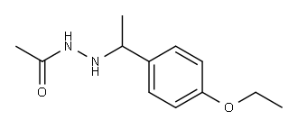 N'-[1-(4-Ethoxyphenyl)ethyl]acetohydrazide 结构式