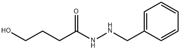 N'-Benzyl-4-hydroxybutyl hydrazide 结构式