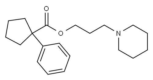 1-Phenylcyclopentanecarboxylic acid 3-piperidinopropyl ester|