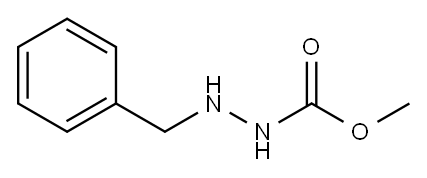 3-Benzylcarbazic acid methyl ester 结构式