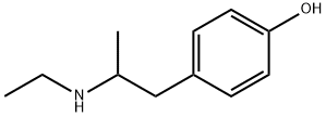 4-hydroxyethylamphetamine 结构式