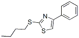 2-(Butylthio)-4-phenylthiazole 结构式