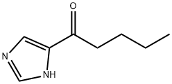 1-(1H-Imidazol-4-yl)-1-pentanone 结构式