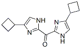 Cyclobutyl(1H-imidazol-2-yl) ketone 结构式