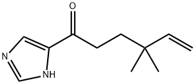 1-(1H-Imidazol-4-yl)-4,4-dimethyl-5-hexen-1-one 结构式