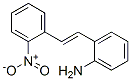 2-[2-(2-Nitrophenyl)ethenyl]benzenamine 结构式