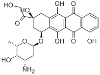 14-Hydroxy Carminomycin Structure