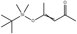 4-叔丁基二甲基硅氧基-3-戊烯-2-酮, 69404-97-3, 结构式