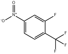2-Fluoro-4-nitrobenzotrifluoride Structure