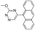 5-(9-Anthracenyl)-3-methoxy-1,2,4-triazine 结构式
