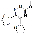5,6-Bis(2-furyl)-3-methoxy-1,2,4-triazine Structure
