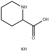 potassium piperidine-2-carboxylate 结构式