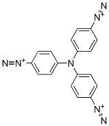 4,4',4''-Nitrilotrisbenzenediazonium 结构式