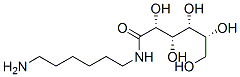 N-(6-aminohexyl)-D-gluconamide 结构式