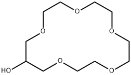 1,4,7,10,13-pentaoxacyclohexadecan-15-ol 结构式
