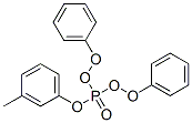 1-diphenoxyphosphoryloxy-3-methyl-benzene 结构式