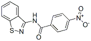 4-nitro-N-(9-thia-8-azabicyclo[4.3.0]nona-1,3,5,7-tetraen-7-yl)benzami de 结构式