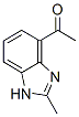 Ethanone, 1-(2-methyl-1H-benzimidazol-4-yl)- (9CI)|