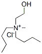 dibutyl(2-hydroxyethyl)methylammonium chloride 结构式
