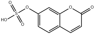 7-羟基香豆素硫酸盐, 69526-88-1, 结构式