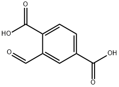 2-甲酰基-1,4-苯二羧酸, 69526-90-5, 结构式
