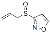Isoxazole, 3-(2-propenylsulfinyl)- (9CI) 结构式