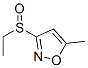 Isoxazole, 3-(ethylsulfinyl)-5-methyl- (9CI) 结构式