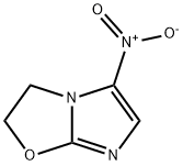 2,3-Dihydro-5-nitroimidazo(2,1-b)oxazole 结构式