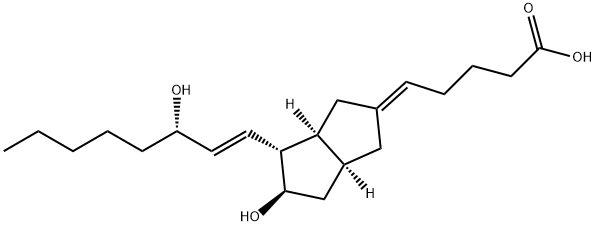 CARBACYCLIN, 69552-46-1, 结构式