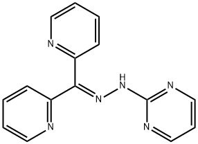 2(1H)-Pyrimidinone [di(pyridin-2-yl)methylene]hydrazone 结构式