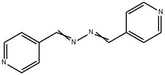 isonicotinaldehyde (4-pyridylmethylene)hydrazone  Structure