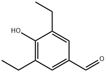 3,5-二乙基-4-羟基苯甲醛 结构式