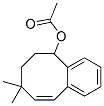 5,6,7,8-Tetrahydro-8,8-dimethylbenzocycloocten-5-ol acetate 结构式