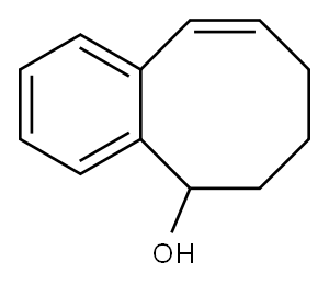 (9E)-5,6,7,8-Tetrahydrobenzocycloocten-5-ol 结构式