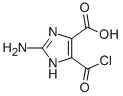 1H-Imidazole-4-carboxylicacid,2-amino-5-(chlorocarbonyl)-(9CI) Structure