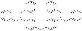 N,N'-(methylenedi-4,1-phenylene)bis[dibenzylamine] 结构式