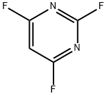 2,4,6-三氟嘧啶, 696-82-2, 结构式