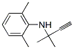 N-(1,1-Dimethyl-2-propynyl)-2,6-dimethylbenzenamine 结构式