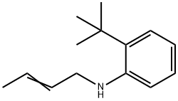 N-(2-Butenyl)-2-tert-butylbenzenamine 结构式