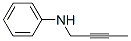 N-(2-Butynyl)benzenamine 结构式