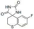 6'-fluoro-2',3'-dihydro-2H,5H-spiro[imidazolidine-4,4'-thiochromene]-2,5-dione 结构式