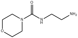 4-MorpholinecarboxaMide, N-(2-aMinoethyl)- 结构式