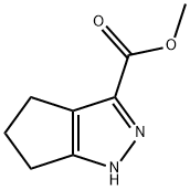 1,4,5,6-四氢环戊烷[C]吡唑-3-羧酸甲酯 结构式