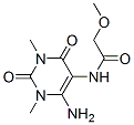 Acetamide,  N-(6-amino-1,2,3,4-tetrahydro-1,3-dimethyl-2,4-dioxo-5-pyrimidinyl)-2-methoxy- 结构式