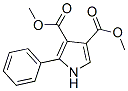 1H-Pyrrole-3,4-dicarboxylicacid,2-phenyl-,dimethylester(9CI) 结构式